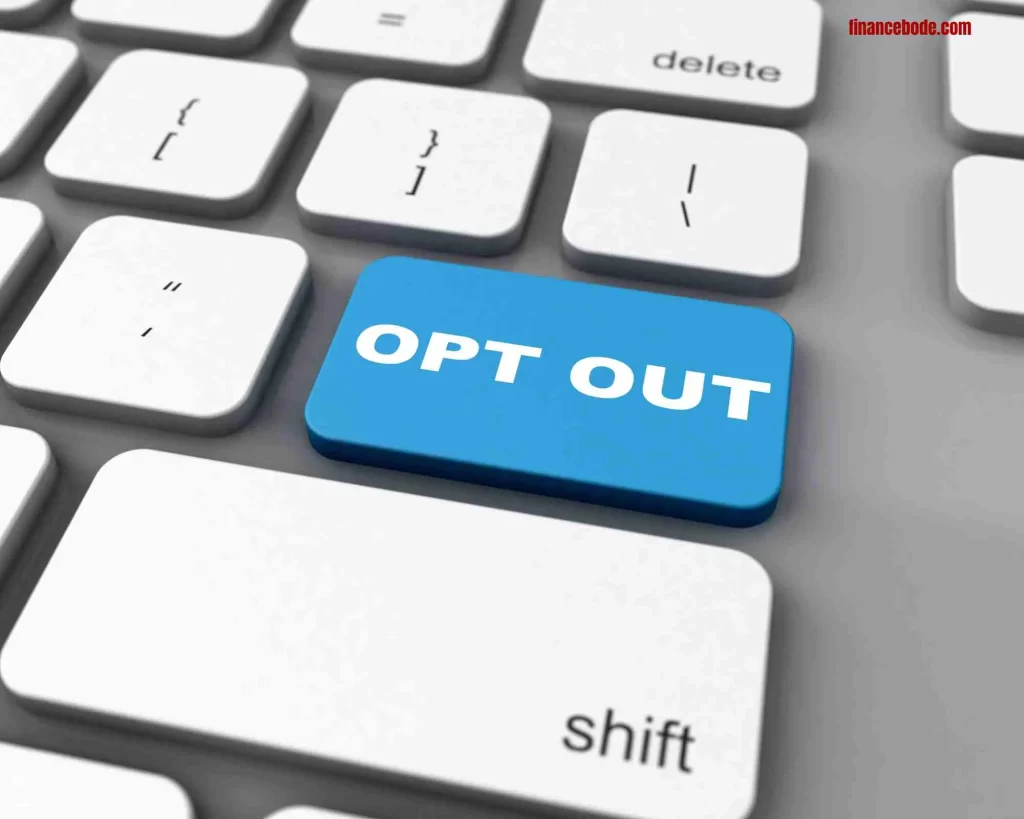 what is email opt out