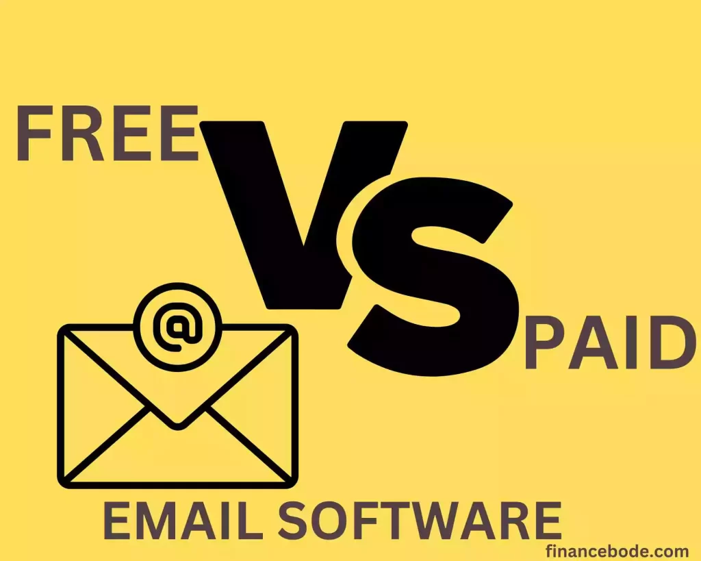 Free vs paid email software