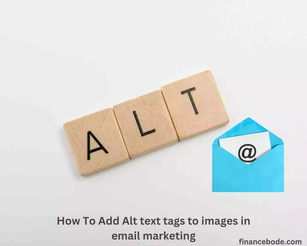 How To Add Alt text tags to images in email marketing