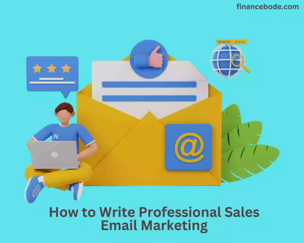 How to Write Professional Sales Email Marketing