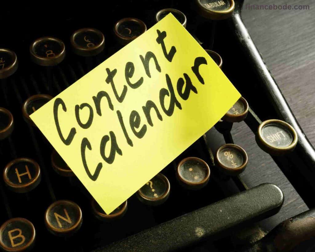 How To Create An Editorial Calendar For Blog